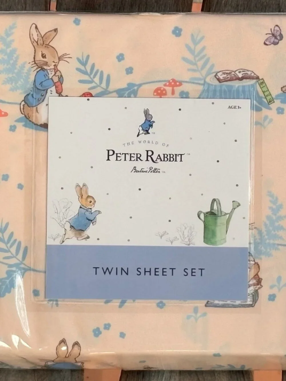 NEW The World of Peter Rabbit Beatrix Potter Kid's TWIN Size Sheet Set